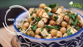 Tasty and Healthy High Protein Salad Recipe I Salad Recipe I Chef Hina Gautam [upl. by Maurreen578]