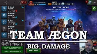 AEGON  Heimdall Synergy Team  Marvel Contest of Champions [upl. by Rehm]