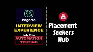 NAGARRO INTERVIEW EXPERINCE  Automation Testing Role  12th Sept 2021 [upl. by Laina]