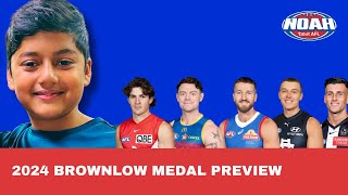 NoahBoutAFLs Brownlow Preview [upl. by Landahl]