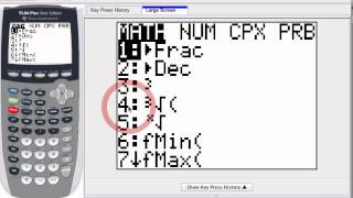 Graphing Calculator  Cubes and Cubed Roots [upl. by Eloccin429]