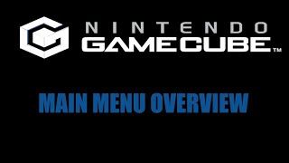 Nintendo GameCube Menu [upl. by Reuben]