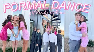 GRWM  VLOG FORMAL DANCE  high school dance [upl. by Airda]