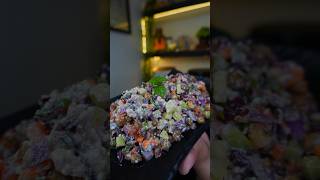 Street Side Chana Salad ASMR Recipe shorts [upl. by Elo]