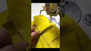 Simple welt pocket with cover tutorial trending sewing sewingpatterns viralshort sewinghacks [upl. by Ecaidnac958]