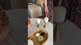 Let’s style a coffee table for fall together🍂 falldecor [upl. by Nanyk508]