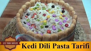 Kedi Dili Pasta Tarifi [upl. by Annairdna]