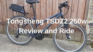 Tongsheng TSDZ2 review and ride [upl. by Ramona]