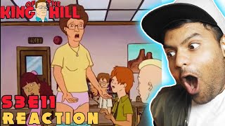 King of the Hill S3E11 quotTo Spank with Love quot  REACTION [upl. by Durrace30]