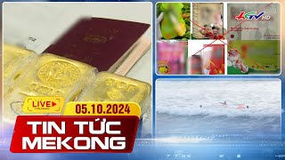 🔴 Live Giấu 6kg vàng trong vùng kín nhập cảnh Việt Nam  Tin tức Mekong 05102024 [upl. by Etnasa]