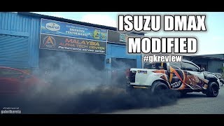 ISUZU DMAX MODIFIED 350HP by ALPHA TECH [upl. by Gnahk]