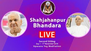 Ramashram Satsang Mathura Live from Shahjahanpur 2nd sitting 11th Nov 2018evening session [upl. by Latrice]