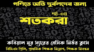 শতকরা । পার্ট০৫। বিভিন্ন ধরণের সমস্যা ও সমাধান [upl. by Rodavlas]