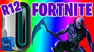 Alienware Aurora R12 Fortnite Gameplay with Benchmark [upl. by Bernt183]