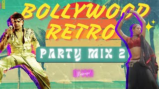 BOLLYWOOD RETRO NONSTOP PARTY MIX 2  PART 61  PARTY MIX BY DJVVN [upl. by Liagaba]