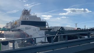 Ferry Ride to Denmark with Color Line Superspeed 2 to Hirtshals from Larvik [upl. by Hamner]