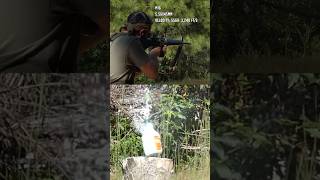 💥 M16 and M14 Comparison Shooting Ice 🧊 vintageguns [upl. by Anees]