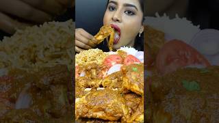 ASMR isst scharfes HühnchenTangdiCurry HühnerleberCurry Reis Fry Big Bites ASMR isst Mukbang [upl. by Akiraa949]