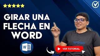 Cómo GIRAR una FLECHA en WORD  ↩️ Mover la Línea ↩️ [upl. by Abita]