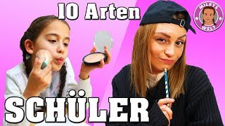 DIE ASOZIALE  10 ARTEN VON SCHÜLERN  Mileys Welt [upl. by Dorette608]