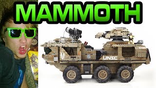 Mega Bloks Halo 4 Mammoth Build [upl. by Fujio]