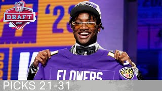 Picks 2131 Three Straight Receivers amp Eagles Draft Another Georgia Pass Rusher  2023 NFL Draft [upl. by Nomyaw600]