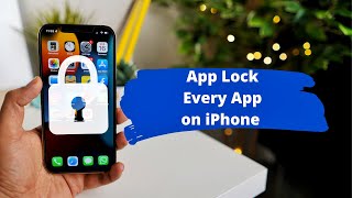 Free App Lock for any iPhone  How to lock apps on iPhone [upl. by Elmira795]