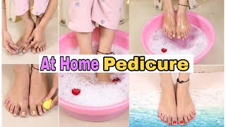 Pedicure for Beginners from A to Z  Toenail Transformation [upl. by Akalam]