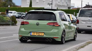 Volkswagen Golf R Compilation Wörthersee 2020 Accerelations Bangs Sounds [upl. by Wicks71]