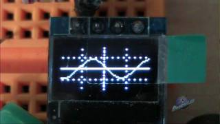 tiny scope  oscilloscope  my new project on attiny85 video 1 [upl. by Adnana]