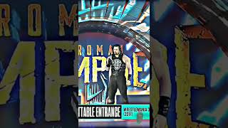 Roman reigns royal entry 😁😀😃 wwe romanking wrestling romanreigns [upl. by Lainey]