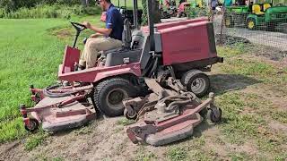 Toro Groundsmaster 4000 D  Selling on BigIron Auctions  August 28 2024 [upl. by Dobrinsky]