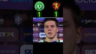 Empate de 1 a 1 entre Sport e Chapecoense chapecoense sportrecife futebolbrasileiro [upl. by Delorenzo]