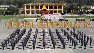 Ejército ecuatoriano  Llamamiento Esmil Especialistas 2016 [upl. by Anrol]