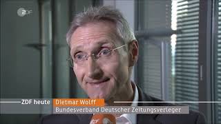 ZDF Heute 1422019 EUUrheberrechtsreform [upl. by Vine]