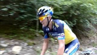 Alberto Contador climbing Mortirolo Pass [upl. by Mack]