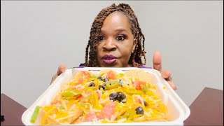 Ep 326Eating McAlister’s Deli’s Supreme Nachos  youtube viral delicius food mukbang [upl. by Sato534]