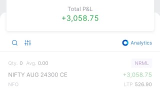 Positional trading PampL update option trading Malayalam  intraday trading strategy Malayalam [upl. by Sosthena591]