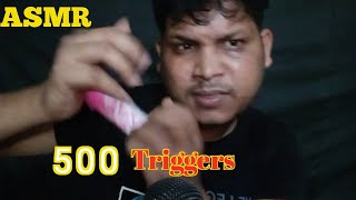 ASMR Fast And Aggressive 500 Triggers [upl. by Wendeline]