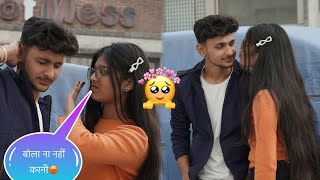 Kiing Prank😱On My CuteFriend🥰 ये क्या कर दिया 😰  Harshit PrankTv [upl. by Laehcor]