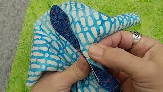 Invisible Applique Stitch for Hand Applique [upl. by Vincent440]