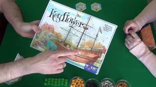 Keyflower  играем в настольную игру [upl. by Gilletta212]