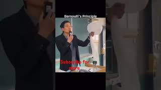 Bernoullis principle physics [upl. by Dagley]