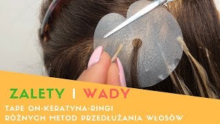 Podstawowe wady i zalety ròżnych metod przedłużania włosòw [upl. by Daffy630]