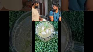 Cool drink recipe by famous gym coach Nitesh Soni food cooldrink niteshsoni [upl. by Eiramanit]