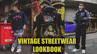 Vintage Streetwear Lookbook  Mens Fashion [upl. by Glenn330]