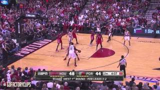 LaMarcus Aldridge Full Highlights vs Rockets 2014 Playoffs West R1G6  30 Pts 13 Reb [upl. by Acinomal387]