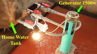 Harness WATER POWER Make a Mini Turbine Generator [upl. by Leziar991]