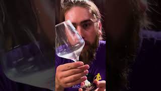 Spinning Sips 🍷😵 The Magic of Wine in a Rotating Glass testinghacks [upl. by Oiram611]