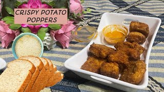 Crispy Potato Poppers 🥔😋Recipe by Minilecious [upl. by Saphra]